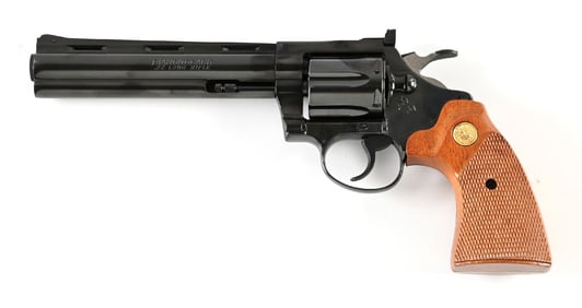 (M) COLT DIAMONDBACK .22 LR DOUBLE ACTION REVOLVER.