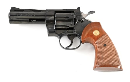 (C) COLT PYTHON DOUBLE ACTION REVOLVER.