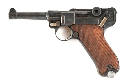 (C) DWM MODEL 1920 COMMERCIAL LUGER SEMI-AUTOMATIC PISTOL.