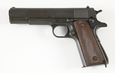 (C) REMINGTON RAND M1911A1 SEMI-AUTOMATIC PISTOL (1943)