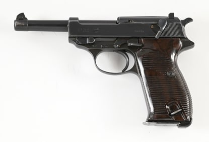 (C) WALTHER AC-42 P.38 SEMI AUTOMATIC PISTOL.
