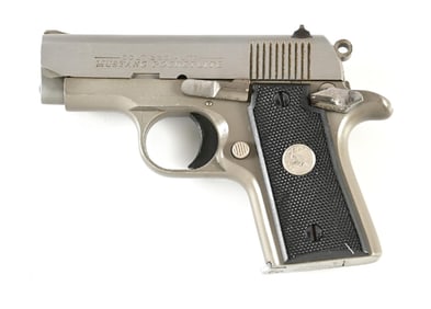 (M) COLT MUSTANG POCKETLITE SEMI-AUTOMATIC PISTOL.