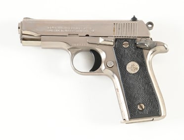 (M) COLT MARK IV SERIES 80 GOVERNMENT MODEL .380 ACP SEMI-AUTOMATIC PISTOL.