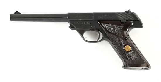 (C) HIGH STANDARD SPORT KING MODEL 103 .22 LR SEMI-AUTOMATIC TARGET PISTOL.