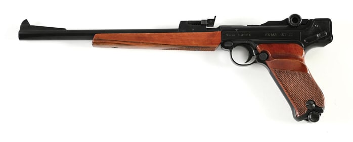 (C) ERMA-WERKE MODEL ET- 22 SEMI AUTOMATIC PISTOL.