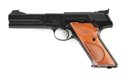 (C) COLT WOODSMAN MATCH TARGET .22 LR SEMI-AUTOMATIC PISTOL WITH BOX (1949).