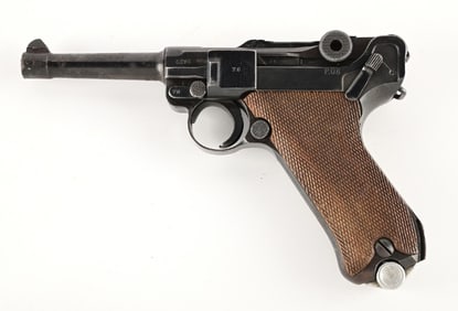 (C) MAUSER BYF 41 CODE 9MM LUGER P.08 SEMI-AUTOMATIC PISTOL.