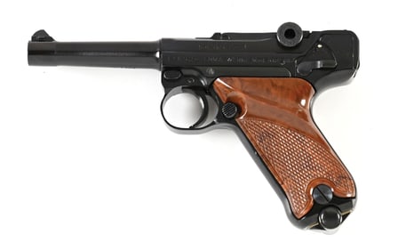 (C) WEST GERMAN ERMA-WERKE MODEL KGP 68A .380 SEMI-AUTOMATIC PISTOL WITH BOX.