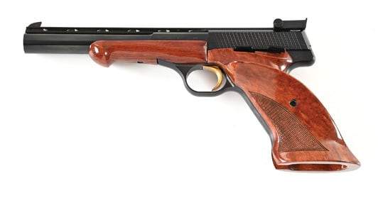 (C) BROWNING MEDALIST SEMI-AUTOMATIC TARGET PISTOL WITH CASE.