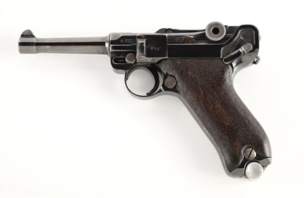 (C) ERFURT P.08 LUGER SEMI AUTOMATIC PISTOL