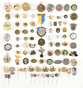 LOT OF GERMAN SCHUETZEN MEDALS.