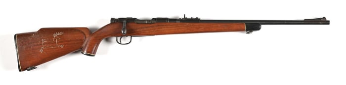 (C) SPORTERIZED ARISAKA TYPE 99 BOLT ACTION RIFLE.