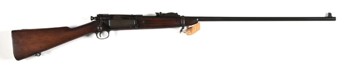 (C) US SPRINGFIELD MODEL 1898 KRAG BOLT ACTION RIFLE.