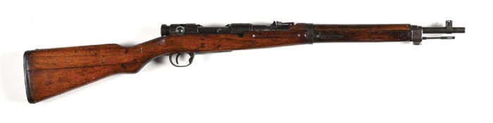(C) NAGOYA TYPE 38 ARISAKA BOLT ACTION CARBINE.