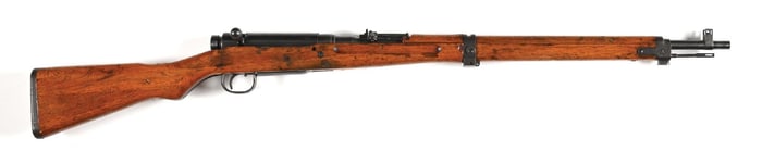 (C) TOYO KOGYO ARSENAL ARISAKA TYPE 99 BOLT ACTION RIFLE.