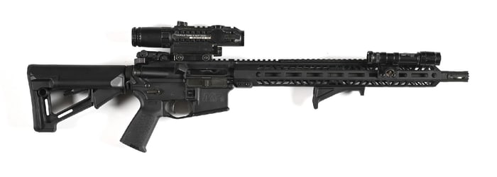 (M) SMITH & WESSON M&P 15 5.56X45MM SEMI-AUTOMATIC RIFLE.