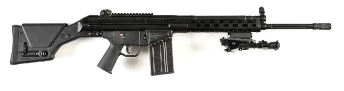 (M) PTR 91 SEMI-AUTOMATIC RIFLE.