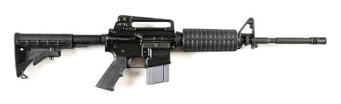 (M) COLT LAW ENFORCMENT CARBINE AR-15 5.56X45MM SEMI-AUTOMATIC RIFLE.