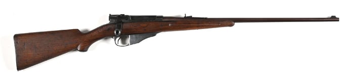 (A) WINCHESTER MODEL 1896 LEE NAVY STRAIGHT PULL SPORTING RIFLE.