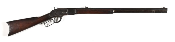 (A) SPECIAL ORDER WINCHESTER MODEL 1873 .44-40 LEVER ACTION RIFLE.
