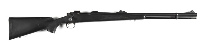 (M) REMINGTON MODEL 700 ML INLINE BLACK POWDER RIFLE.