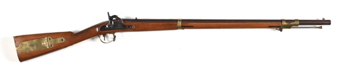 (A) NAVY ARMS PERCUSSION MISSISSIPPI RIFLE BY ZOLI.