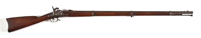 (A) SPRINGFIELD M1855 PERCUSSION RIFLE MUSKET.