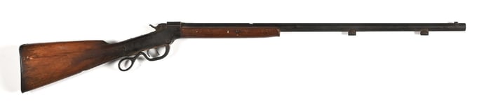 (A) MARLIN BALLARD PACIFIC MODEL FALLING BLOCK RIFLE IN .40-63.