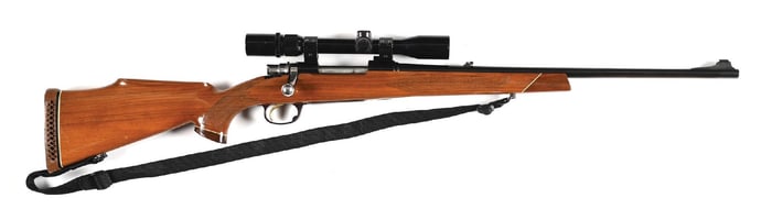 (C) PARKER HALE MODEL 1200 BOLT ACTION SPORTING RIFLE.