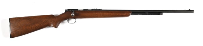 (C) WINCHESTER MODEL 72 BOLT ACTION RIFLE.