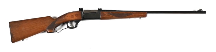 (C) SAVAGE MODEL 99 LEVER ACTION RIFLE IN .250-3000.