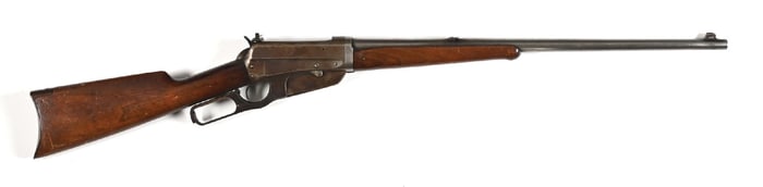 (C) WINCHESTER MODEL 1895 .30-06 LEVER ACTION TAKEDOWN RIFLE (1915).