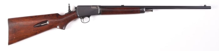 (C) SECOND YEAR PRODUCTION WINCHESTER MODEL 63 SEMI-AUTOMATIC CARBINE.