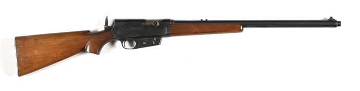 (C) REMINGTON MODEL 81 WOODMSATER .300 SAVAGE SEMI-AUTOMATIC RIFLE.