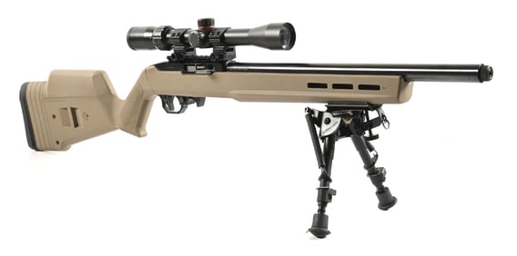 (M) RUGER 10/22 SEMI-AUTOMATIC RIFLE.