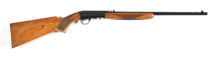 (C) BROWNING SA-22 SEMI-AUTOMATIC RIFLE.