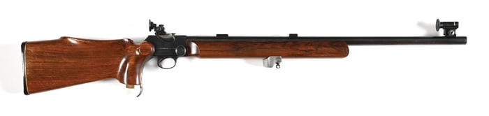 (C) ENGLISH BSA MARTINI INTERNATIONAL MARK II FALLING BLOCK TARGET RIFLE.