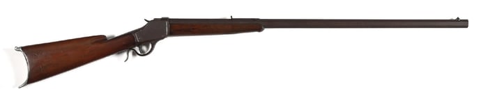 (C) SPECIAL ORDER WINCHESTER MODEL 1885 .38 WCF HIGH WALL FALLING BLOCK RIFLE.