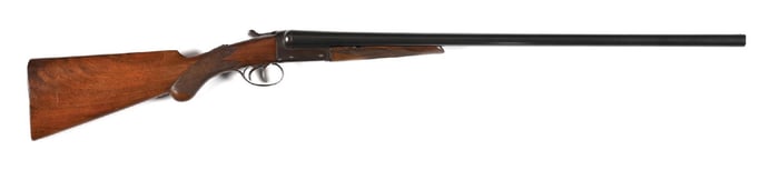 (C) HILLSDON SIDE BY SIDE BOXLOCK SHOTGUN.