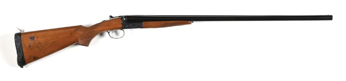 (M) ITHACA MODEL 100 SIDE BY SIDE 20 GAUGE SHOTGUN.