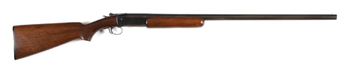 (C) WINCHESTER MODEL 37 12 GAUGE SINGLE SHOT SHOTGUN.