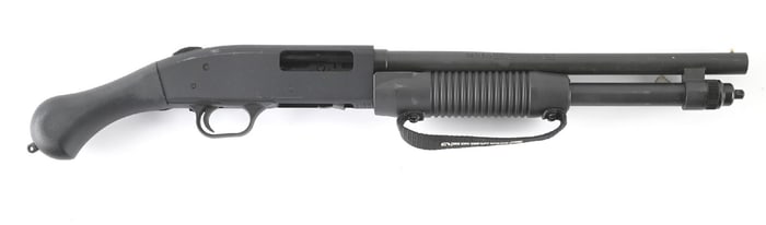 (M) MOSSBERG 590 SHOCKWAVE SLIDE ACTION FIREARM.