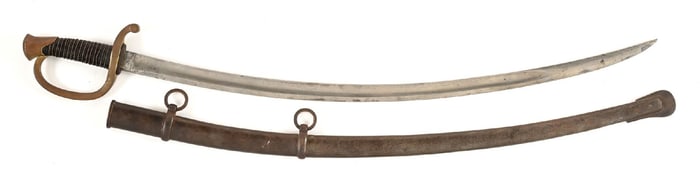 US CIVIL WAR M1840 LIGHT ARTILLERY SABER.