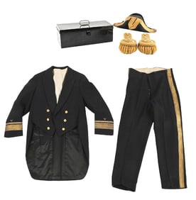 US NAVY UNIFORM GROUPING NAMED TO REAR ADMIRAL JOHN GODWIN TARESEY.