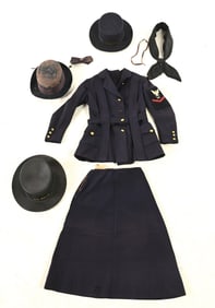 RARE WWI US NAVY USNRF YEOMAN UNIFORM.