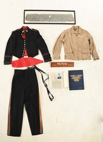 UNIFORM GROUPING OF COLONEL STEWART O'NEILL, VMF-215.