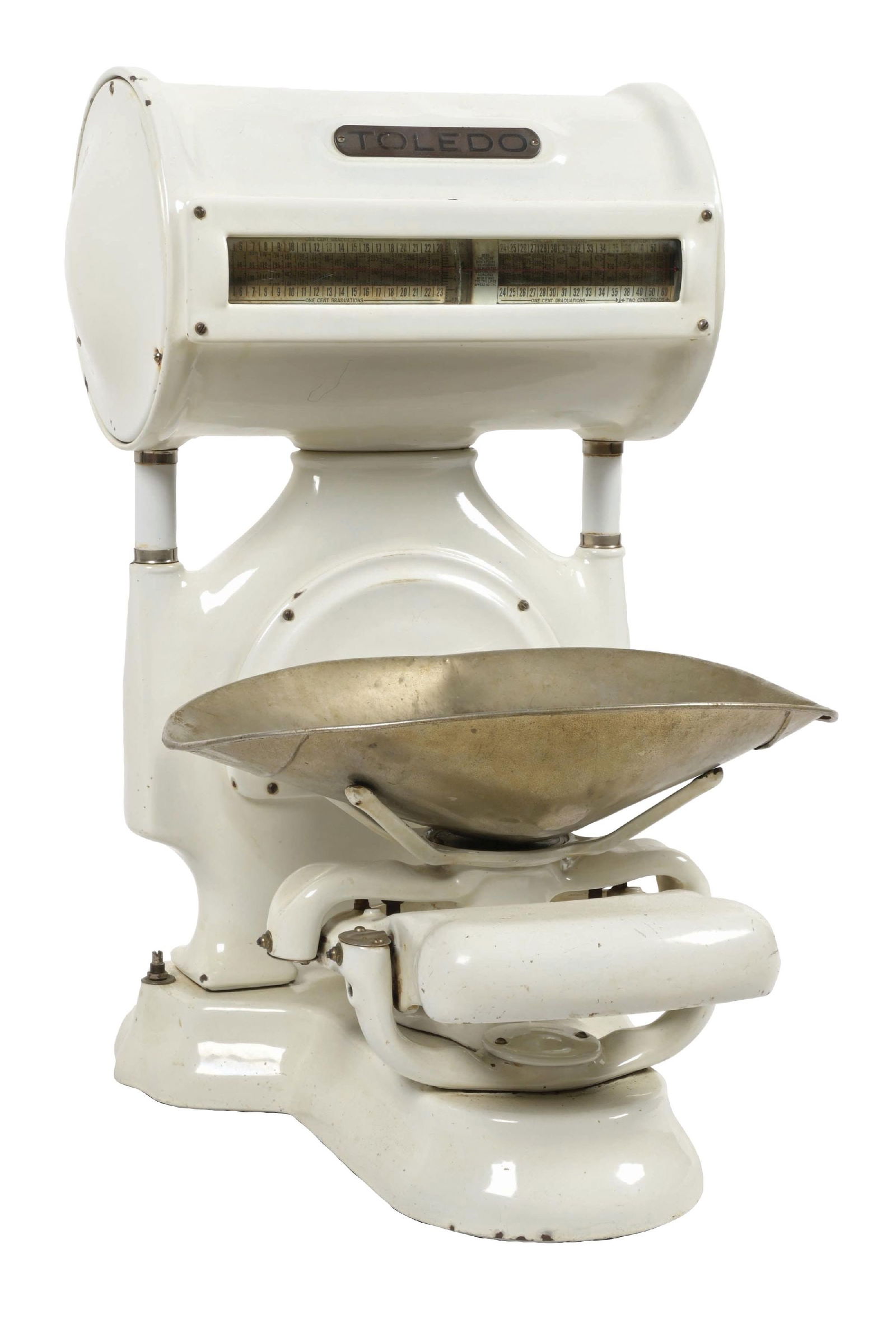 TOLEDO NO-SPRINGS HONEST WEIGHT SCALE NO. 528238 (1 of 5)