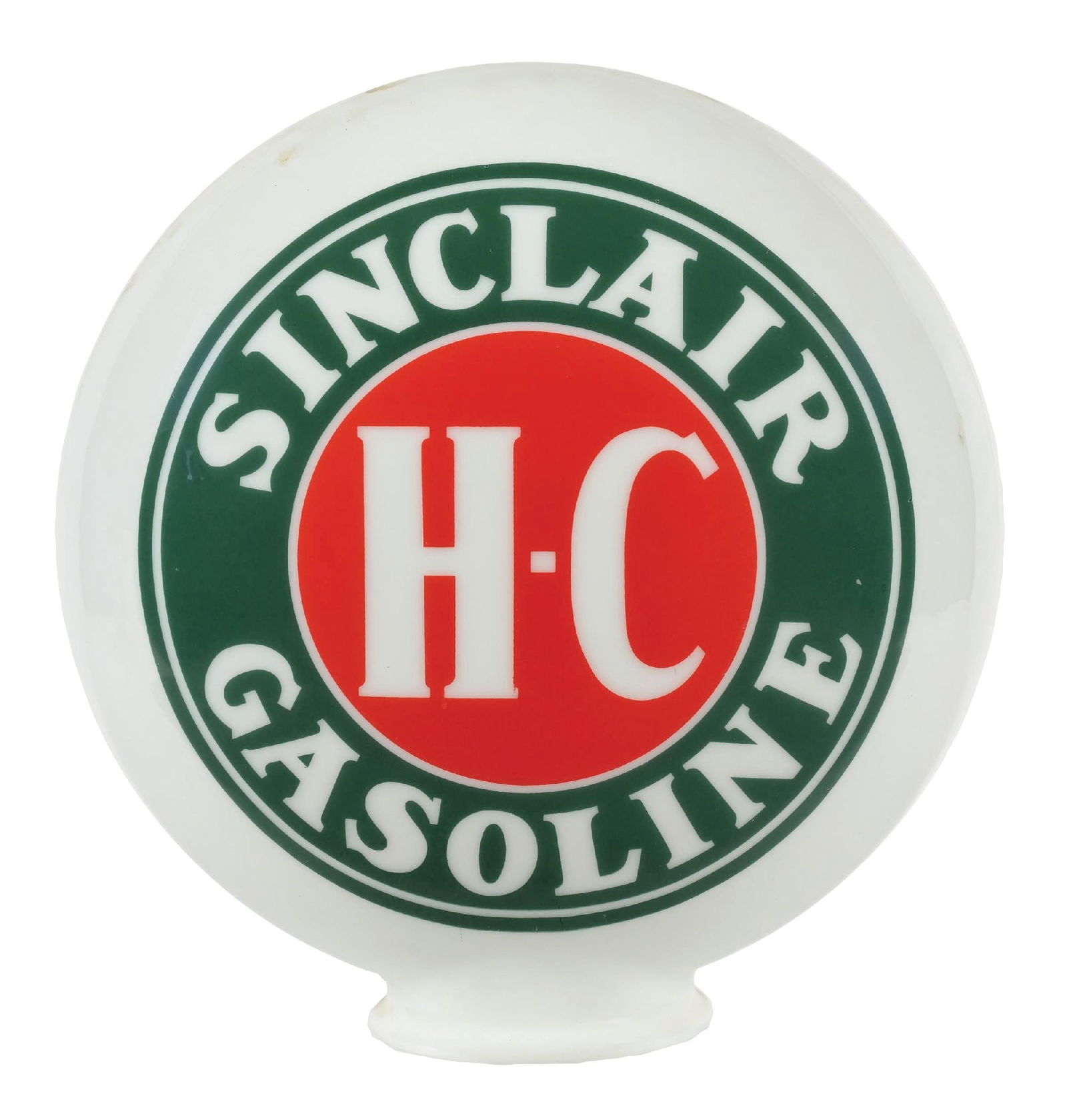 SINCLAIR HC GASOLINE REPRODUCTION ONE-PIECE BAKED GAS GLOBE (1 of 4)