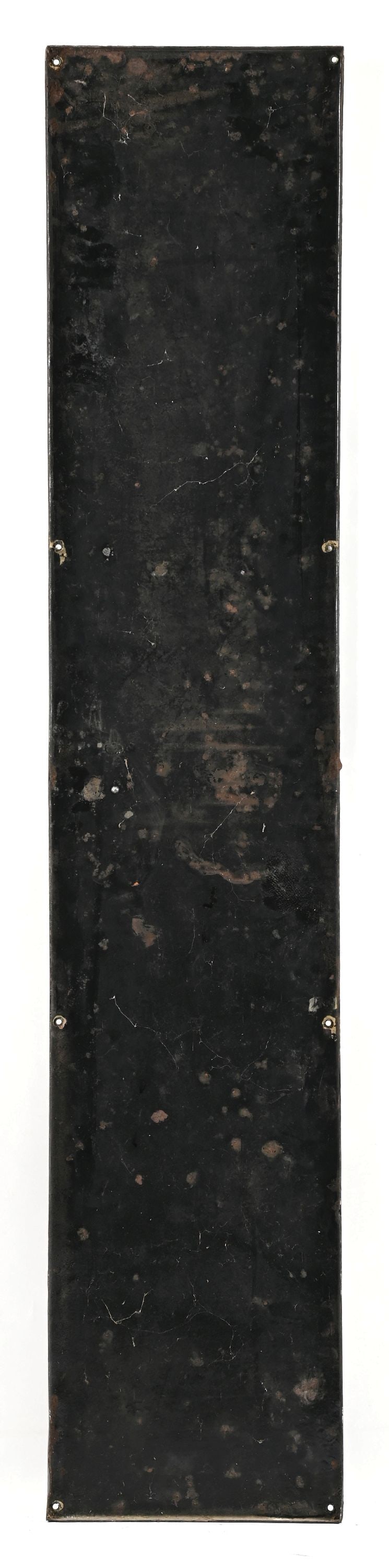 VEEDOL MOTOR PORCELAIN SIGN W/ COOKIE CUTTER EDGE - 4