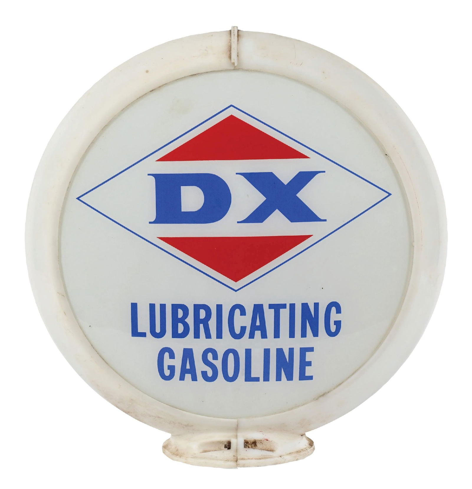 DX LUBRICATING GASOLINE COMPLETE 13.5" GLOBE ON CAPCO BODY (1 of 4)